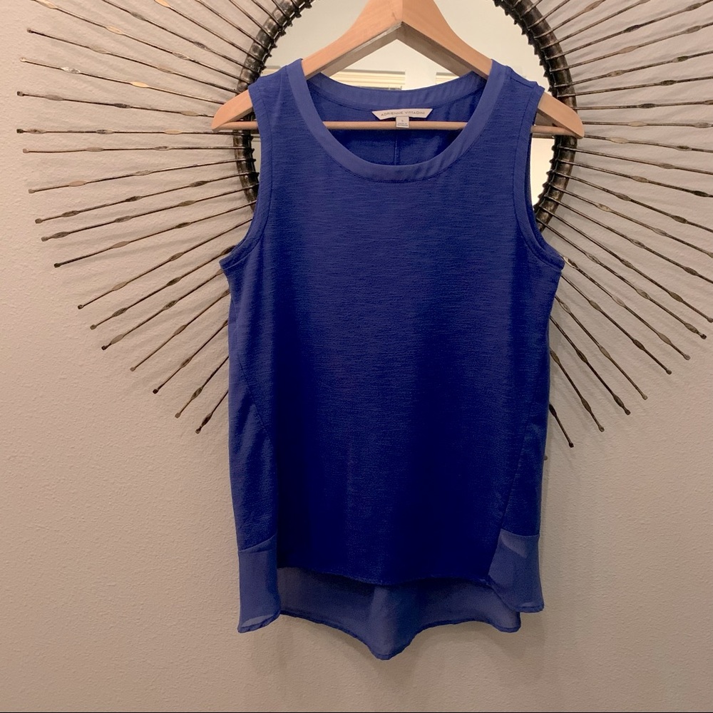 Sleeveless dress top -Adrienne Vittadini